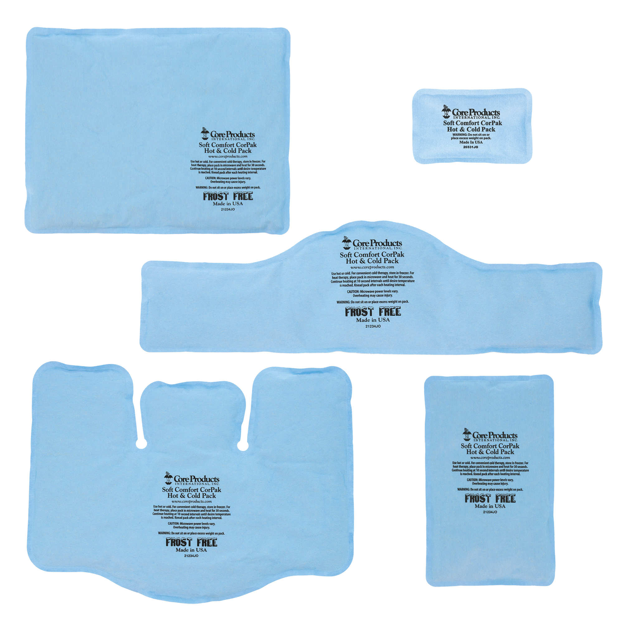 Hot & Cold Soft Comfort CorPak  Ice & Heat Therapy Packs – Physio