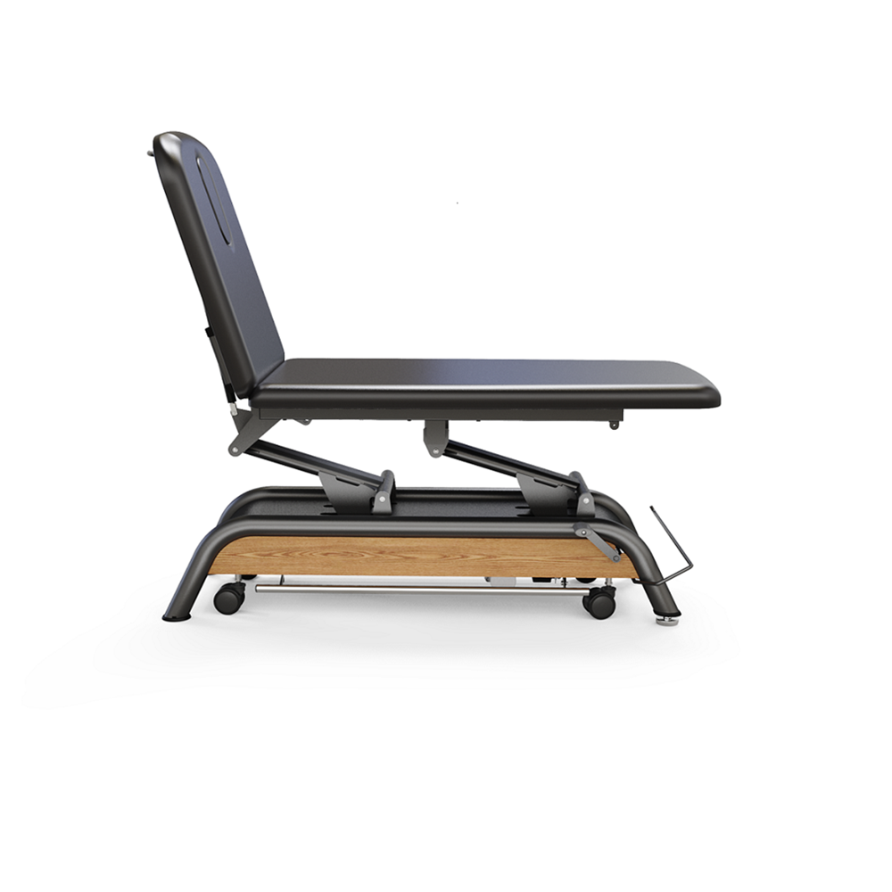 MediSports 2 Section Electric Treatment Table (Black)
