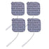 Durastick Plus Electrodes - Square 4/Pk(Foam Backing)
