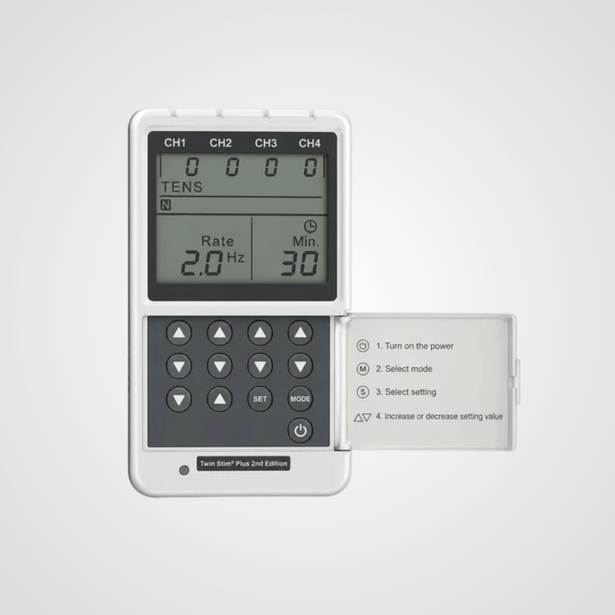 TwinStim Plus 3rd Edition -4 Channel with TENS/EMS/IFC/MIC