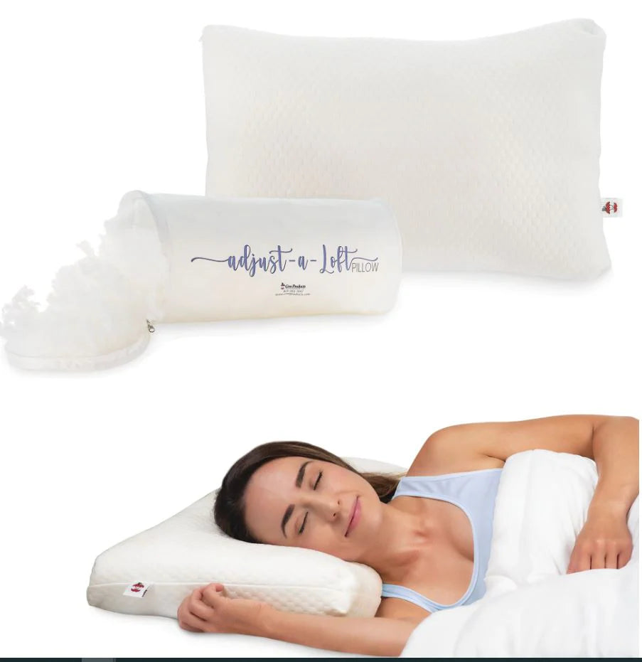 Medisports Adjustable-Loft Fiber Comfort Pillow