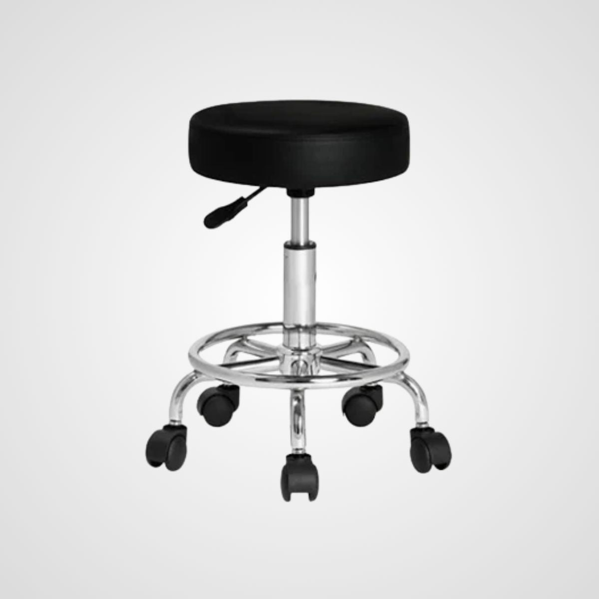 Deluxe Stool with Heavy duty Metal base