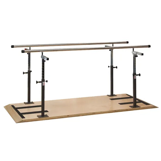 Platform Mounted Parallel Bars, Height & Width Adjustable