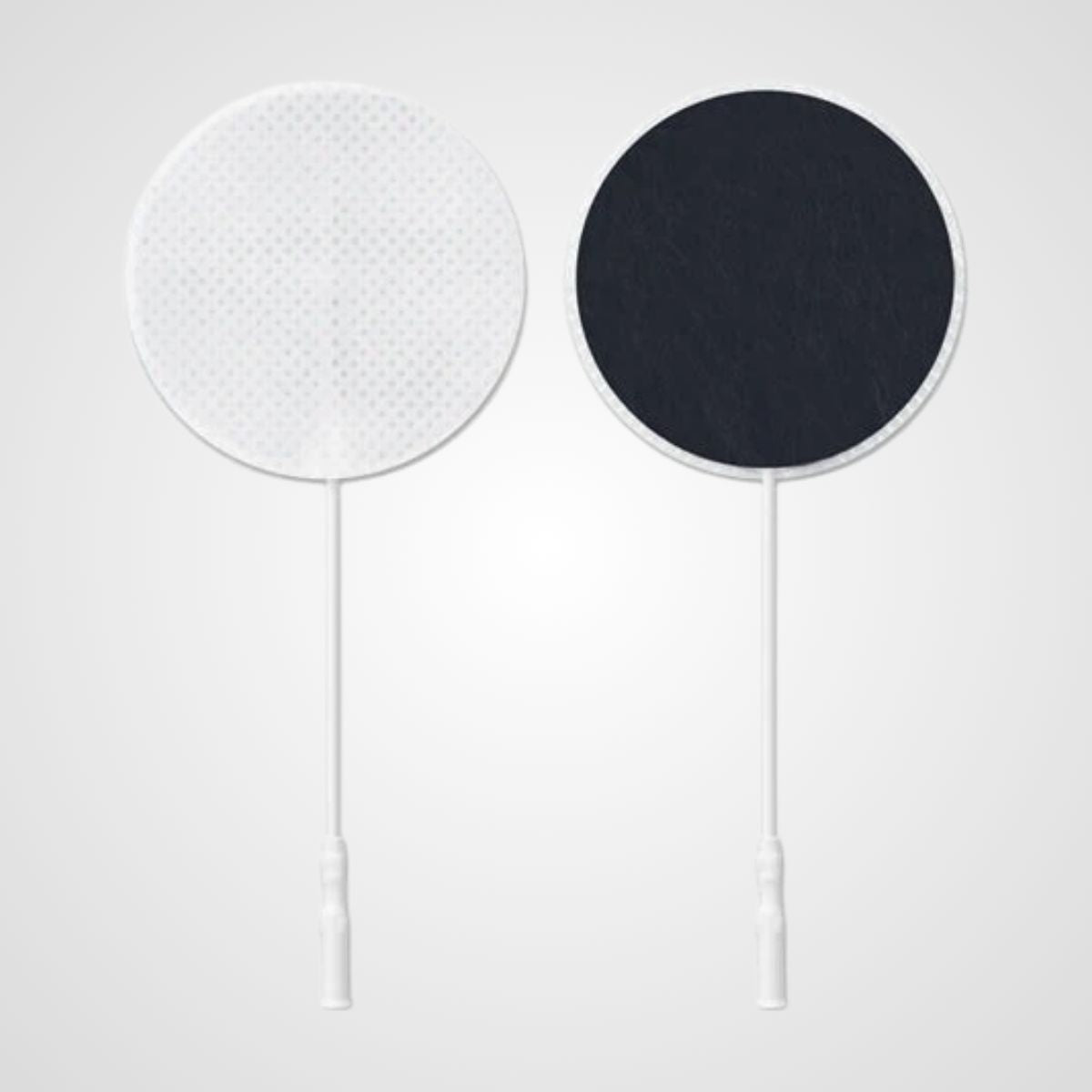ValuTrode X Electrode, White Fabric Top, 2" Round, 4/pk