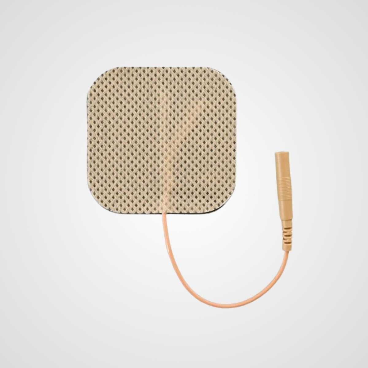 Tan Cloth Electrodes w/ Tyco Gel, 4/pk