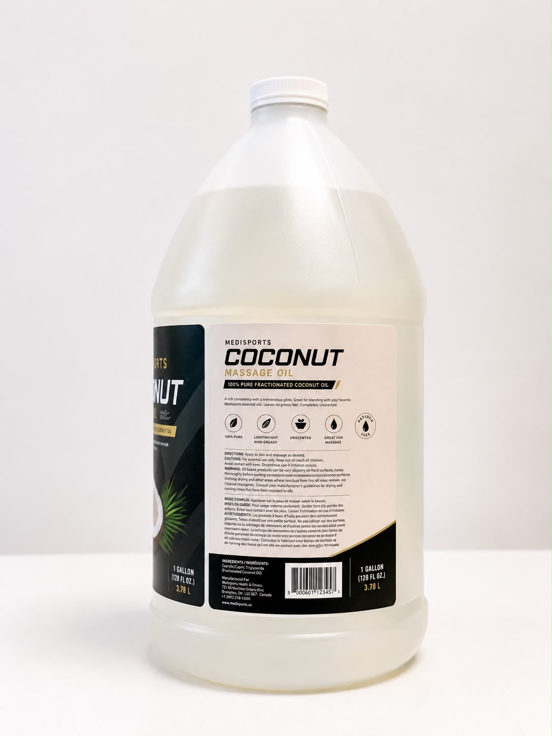 MediSports 100% Pure Fractionated Coconut Oil