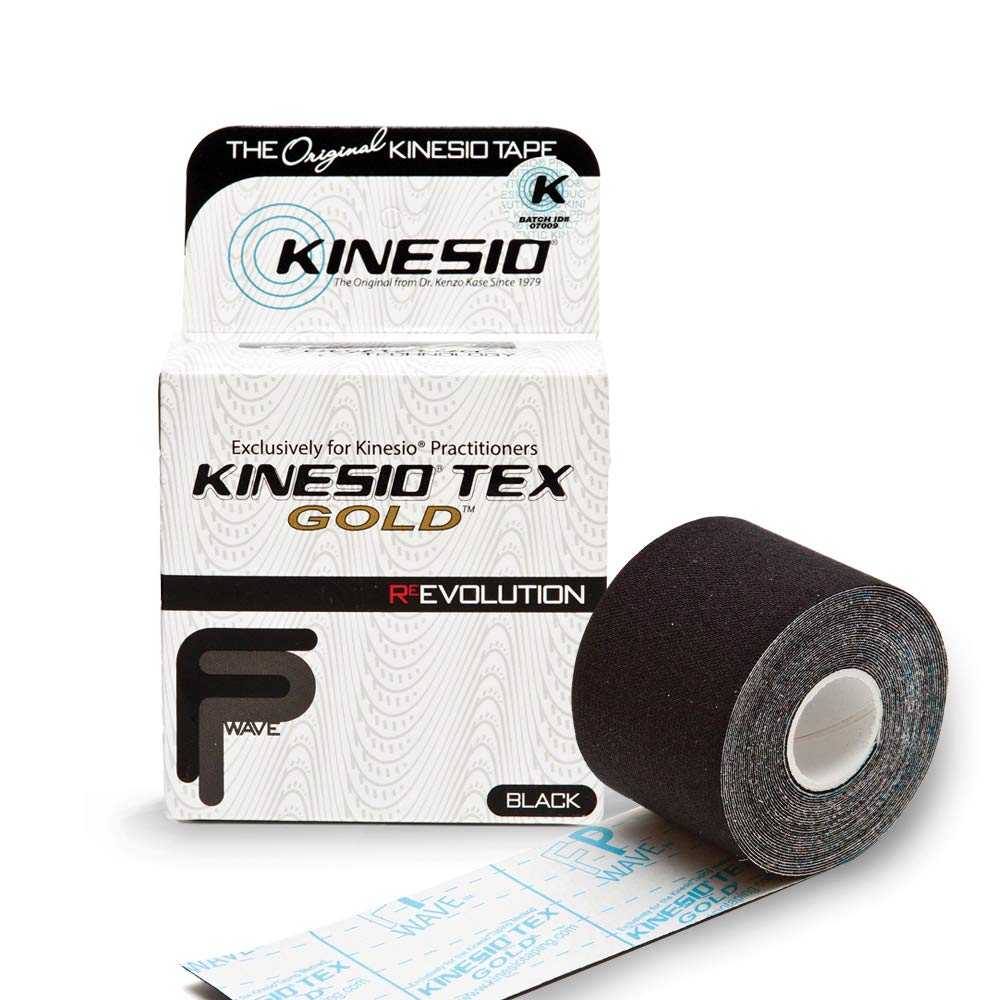 Kinesio Tape, Tex Gold FP 5M (Black)