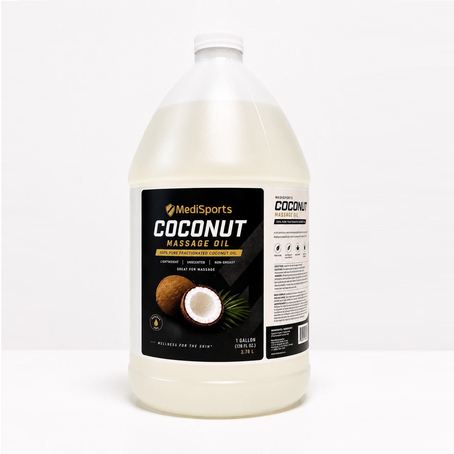 MediSports 100% Pure Fractionated Coconut Oil