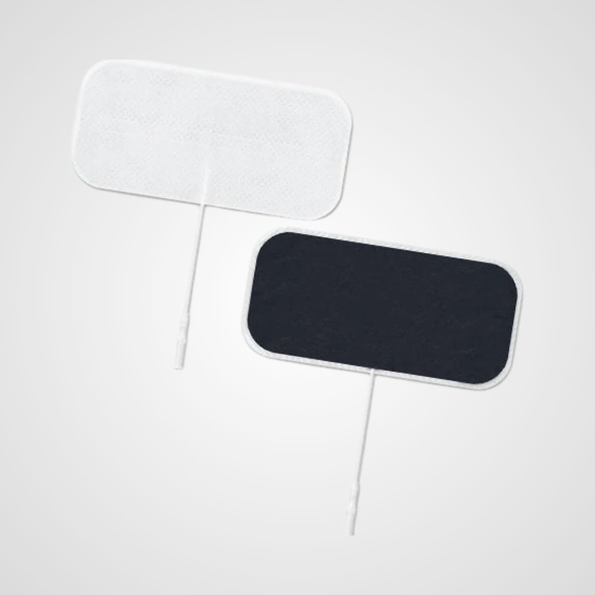 ValuTrode X Electrode, White Fabric Top, 2" x 4" Rectangle, 4/pk