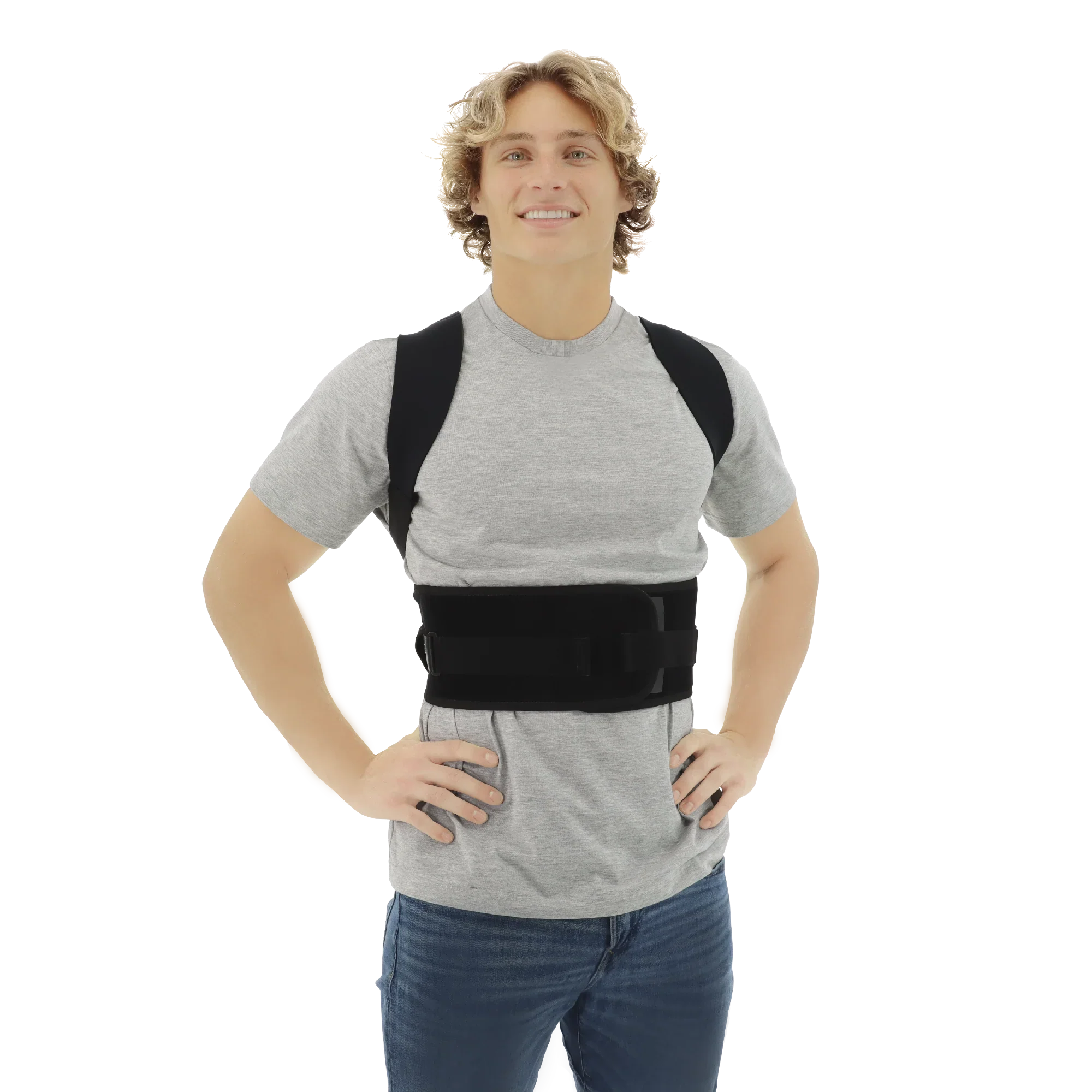 Perfect Posture Corrector Black Physio supplies canada