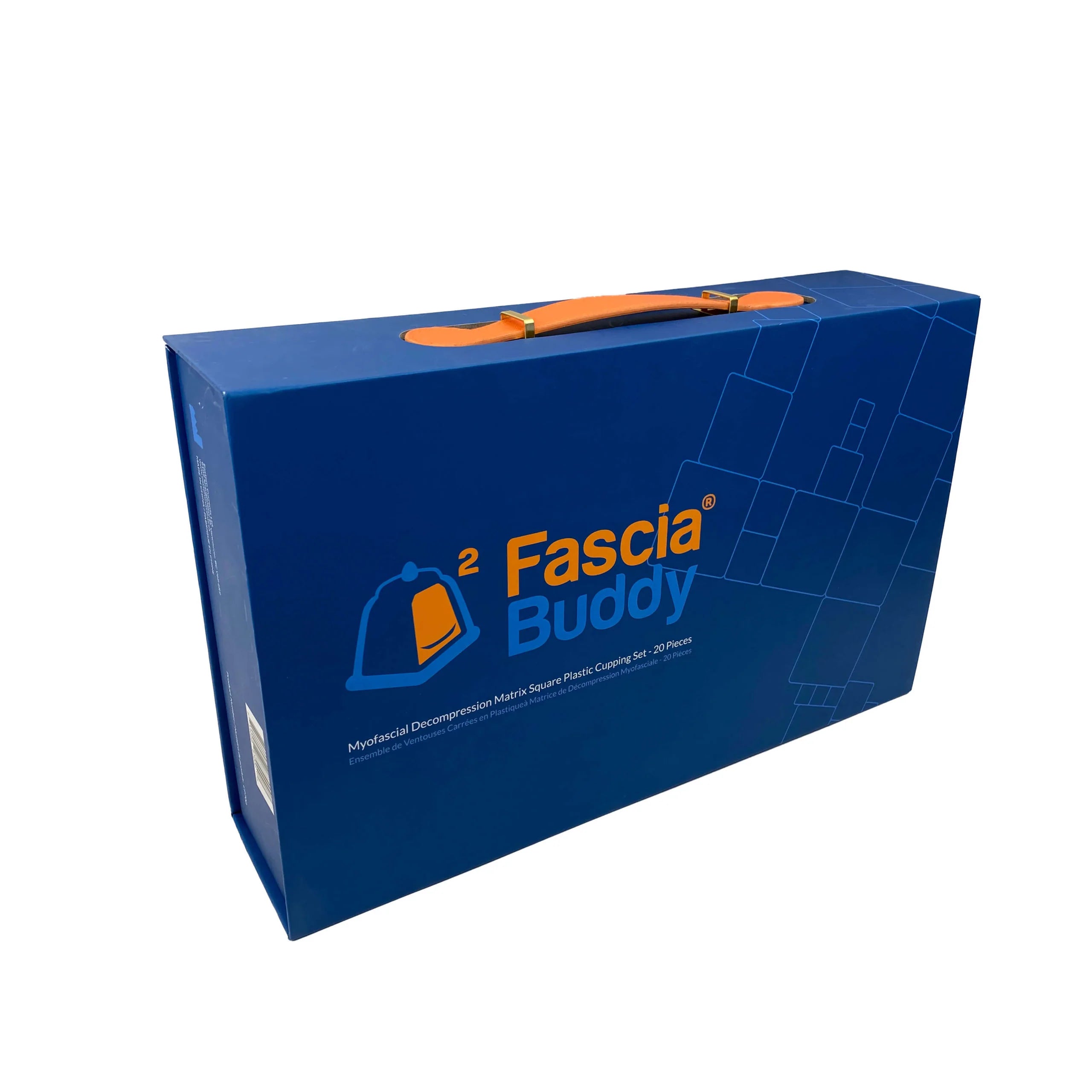 Fascia Buddy Square Cupping Set – 20 pieces
