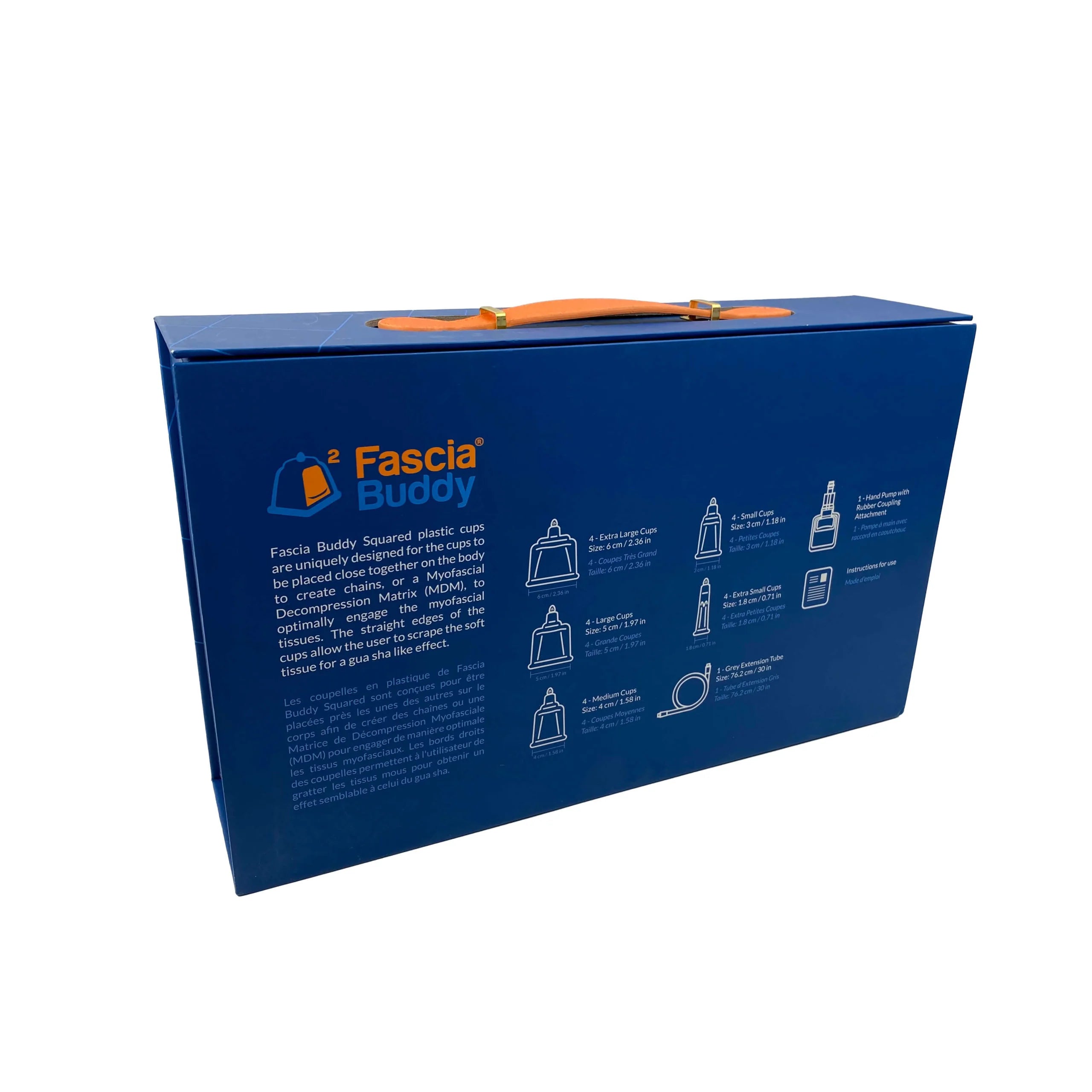 Fascia Buddy Square Cupping Set – 20 pieces
