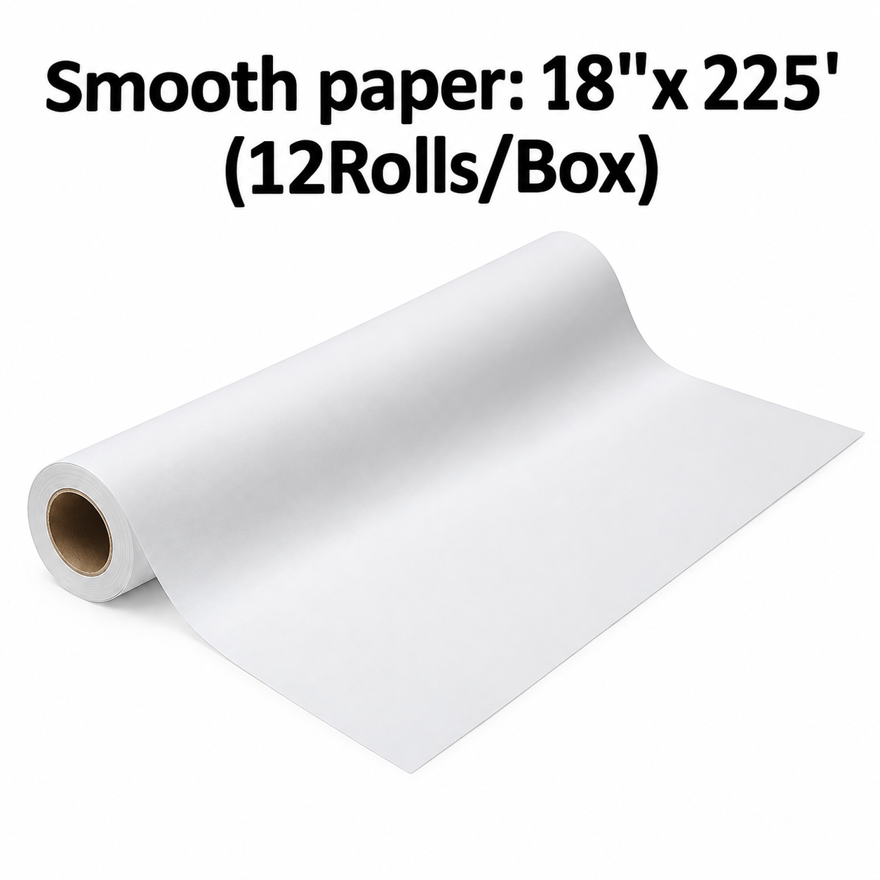 18" X 225' SMOOTH Exam Table Paper (12 Rolls / Case)