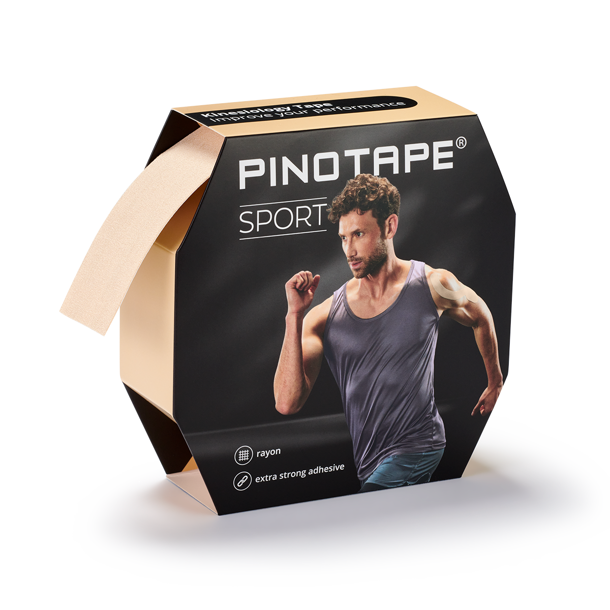 PINO Kinesiology Tape Sport Beige (31 m x 5 cm)