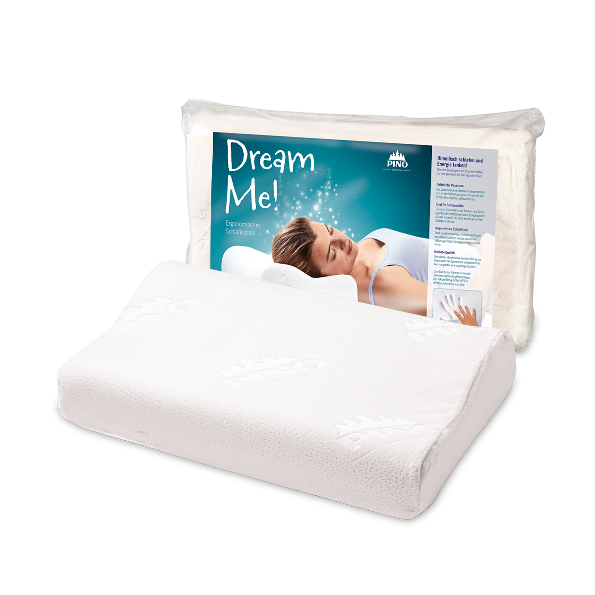 PINO DREAM ME! Ergonomic Sleeping Pillow