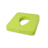 Nose slit face cushion with gel