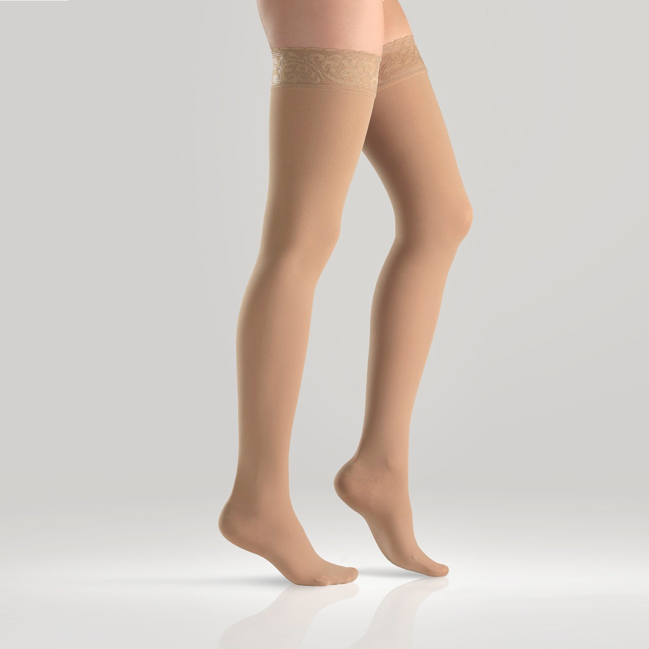 Memory Aloe Vera Stockings - 23-32mmHg (OPEN TOE)