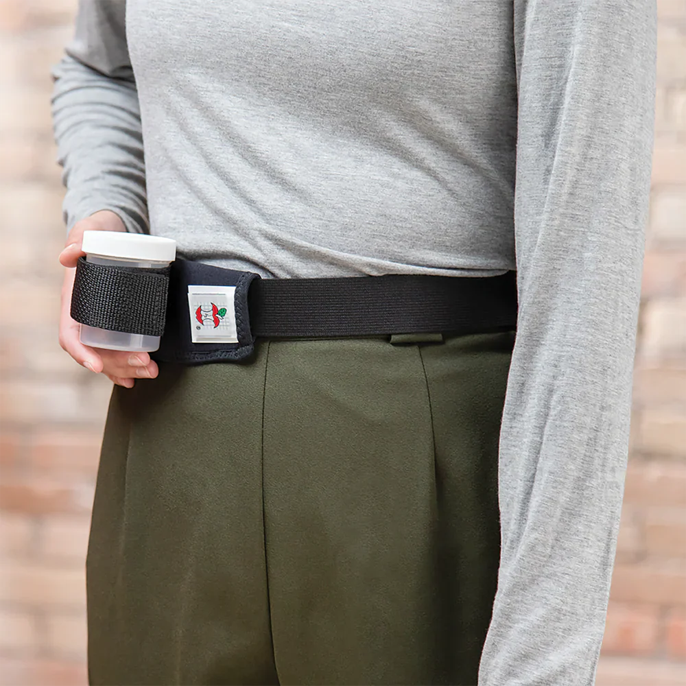 Oil & Lotion Holster Belt with 4 oz Jar