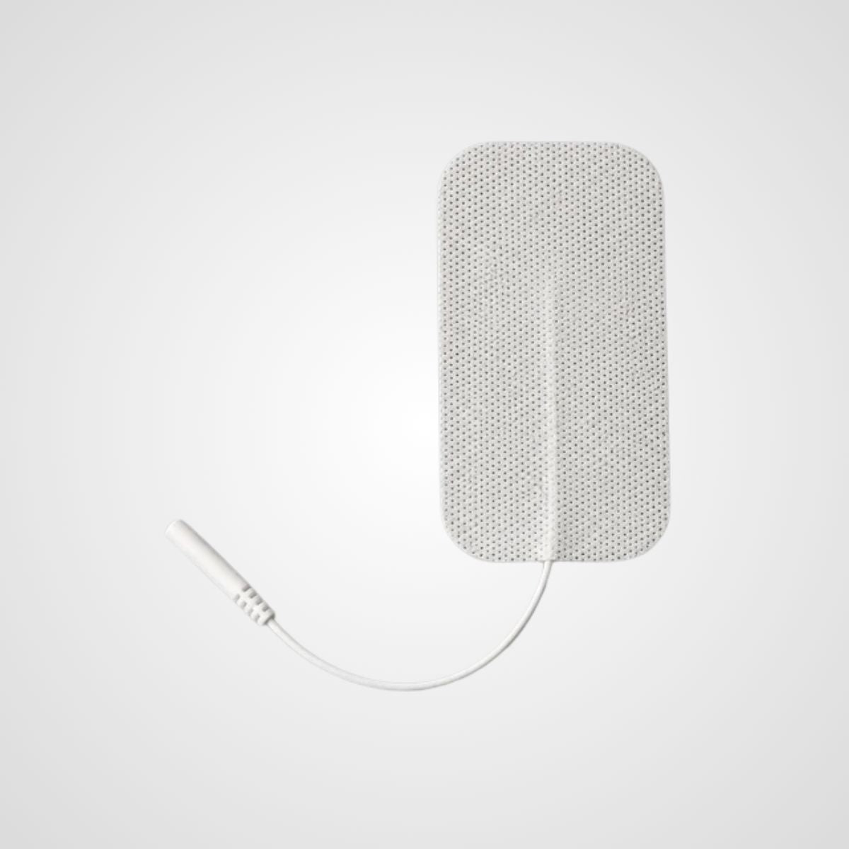Self-Adhesive Electrodes, 2" x 3.5" White Cloth with Tyco Gel, Foil Pouch