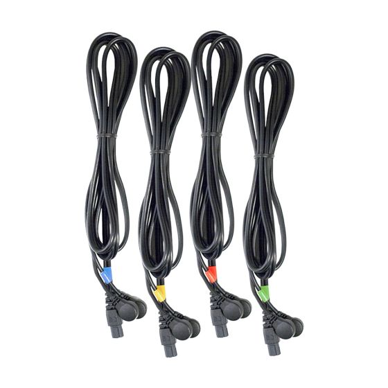 Compex 6P Snap Cables X 4