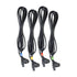 Compex 6P Snap Cables X 4