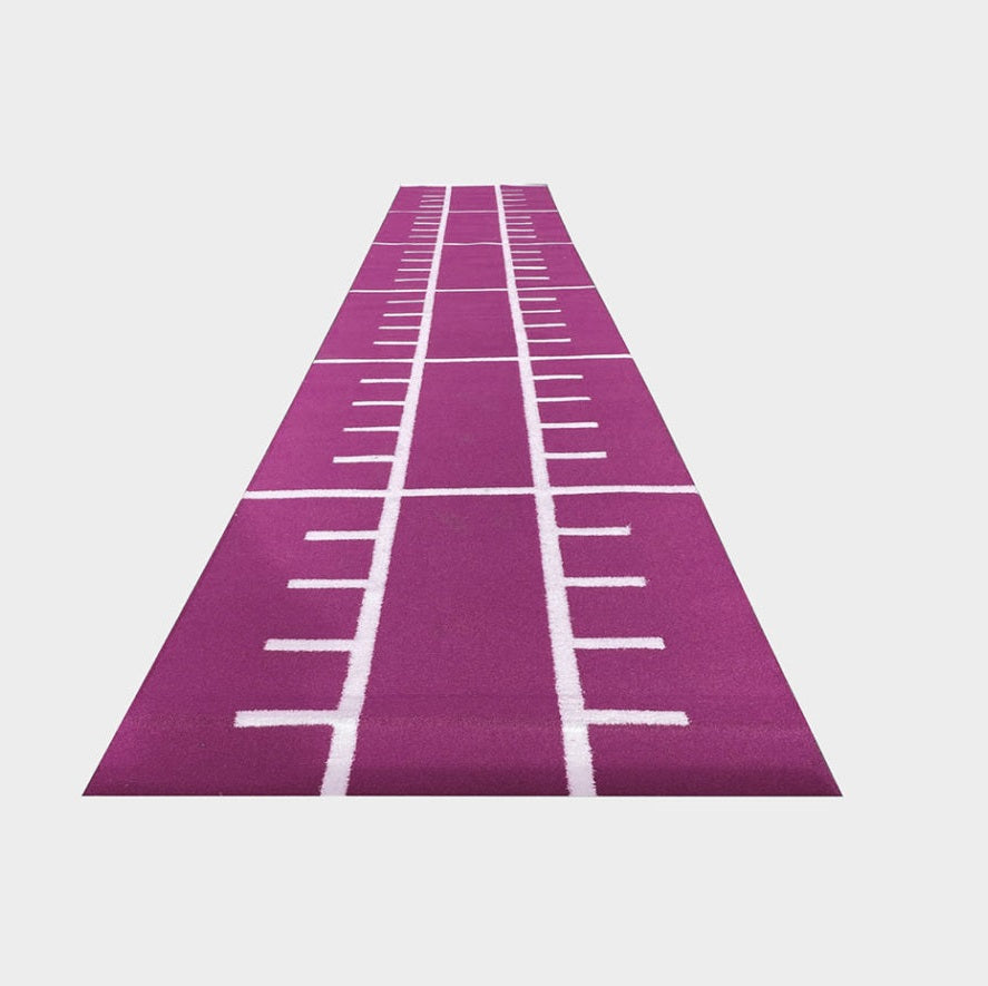 Artificial Sled Turf for Gyms - Pink