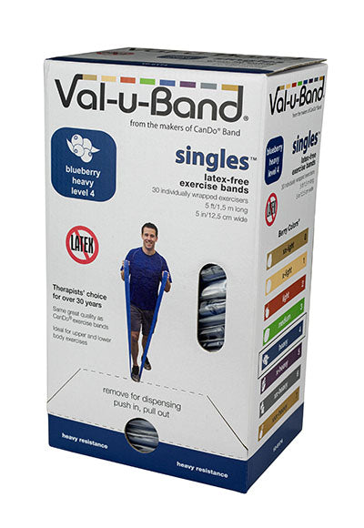 Val-u-Band Latex Free Exercise Band - 5-foot Bands - physio supplies canada