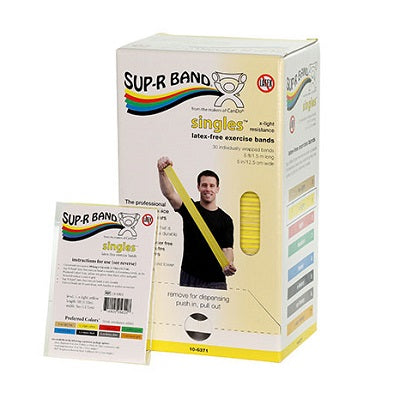 Sup-R Band, Latex-free, 5-foot Bands - physio supplies canada