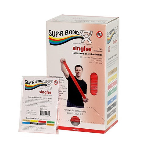 Sup-R Band, Latex-free, 5-foot Bands - physio supplies canada