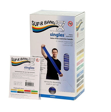 Sup-R Band, Latex-free, 5-foot Bands - physio supplies canada