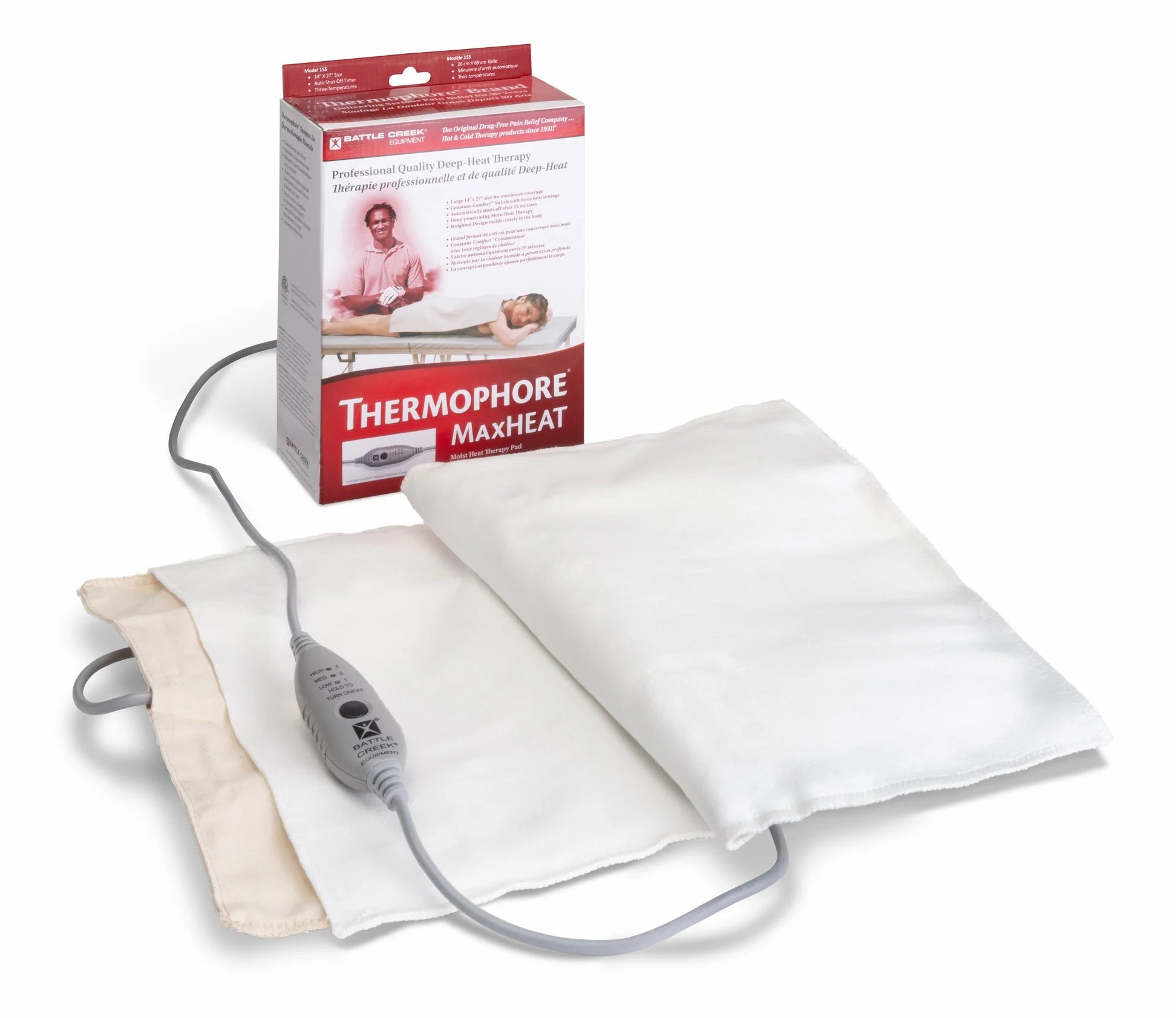 Thermophore MaxHEAT Moist Heat Pack  - Large 14 X 27" - physio supplies canada