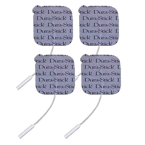 Durastick Plus Electrodes  - Square 4/Pk - physio supplies canada
