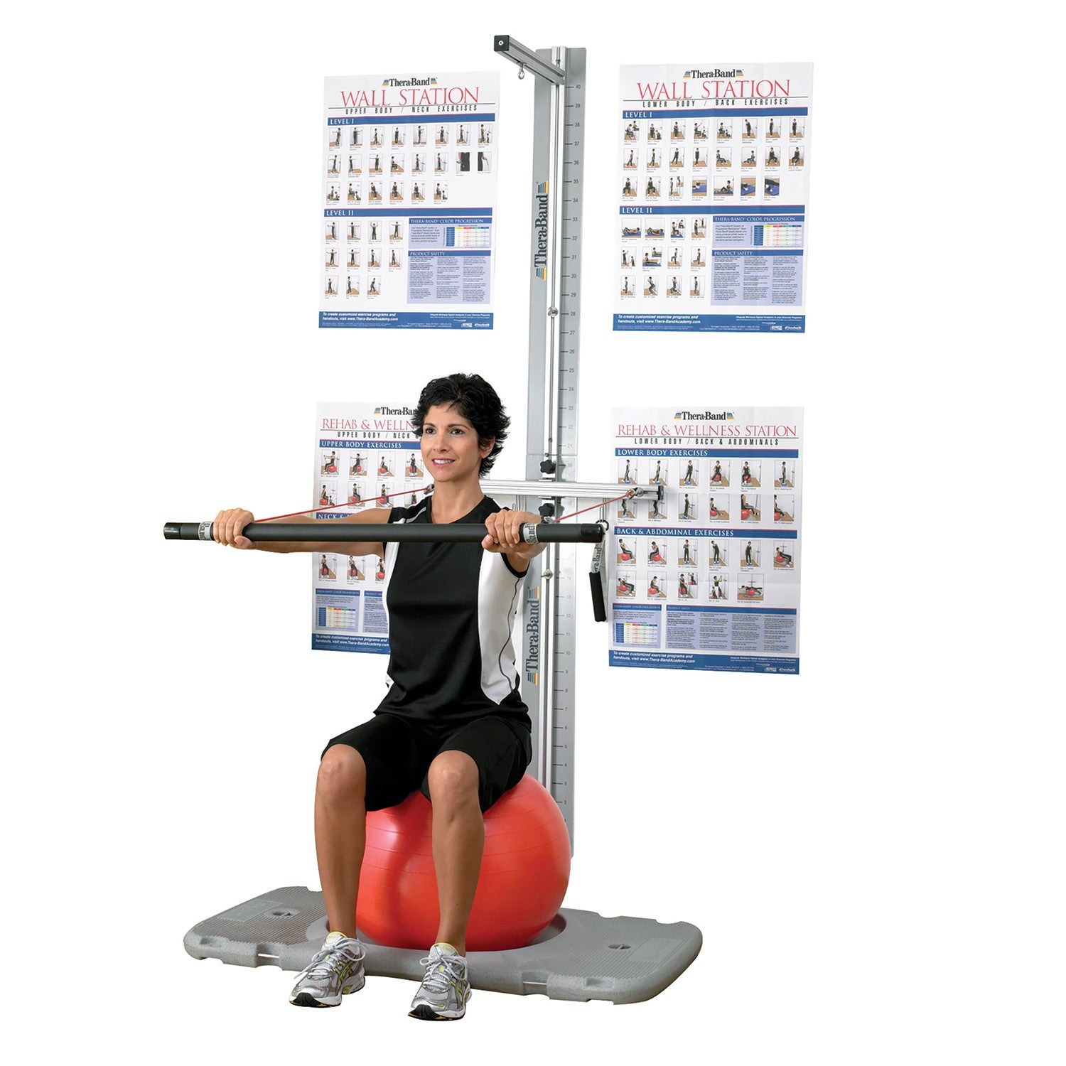 THERABAND TRAINING STATIONS - REHAB AND WELLNESS STATION - physio supplies canada