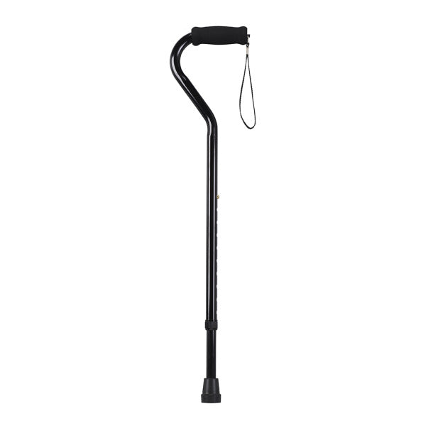 Cane Offset Black - physio supplies canada