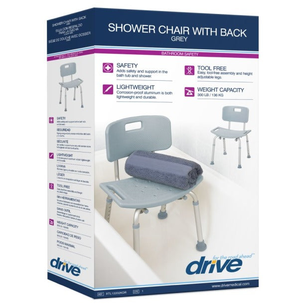 Deluxe Aluminum Bath Chair - physio supplies canada