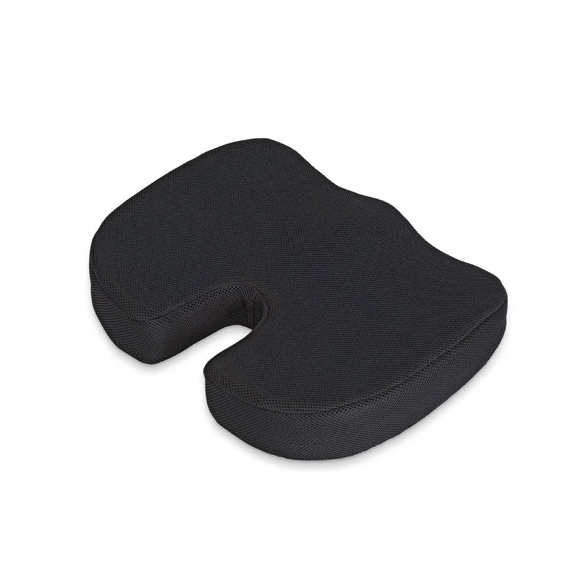 Ergonomic seat cushion coccyx memory foam