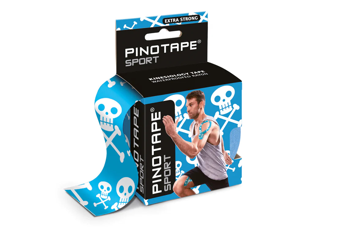 PINO Kinesiology tape sport jolly roger Blue