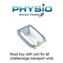 TranSport Cart Adapter (Gray) for Transport - physio supplies canada