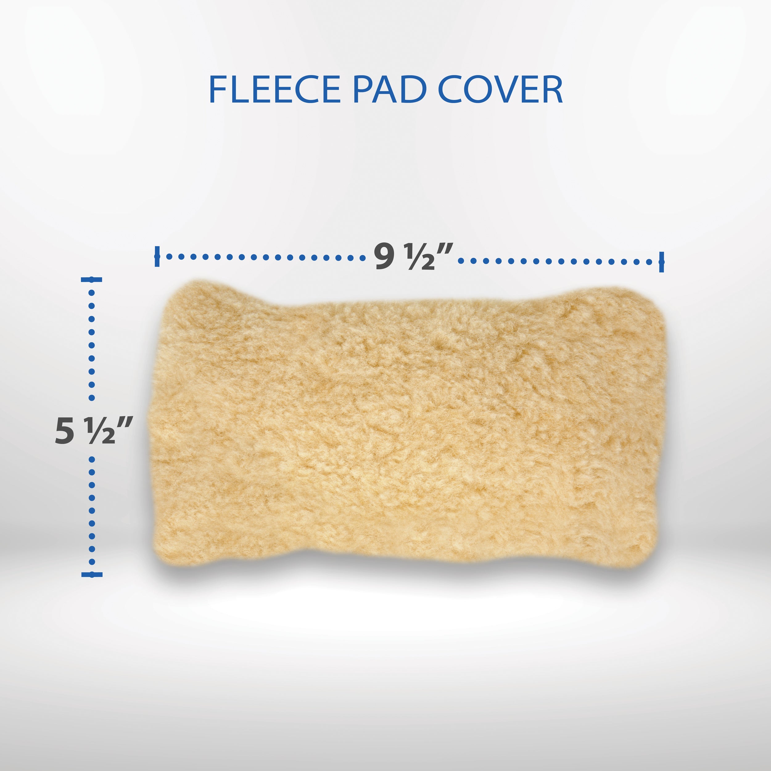 Jeanie Rub Fleece Pad Cover - physio supplies canada