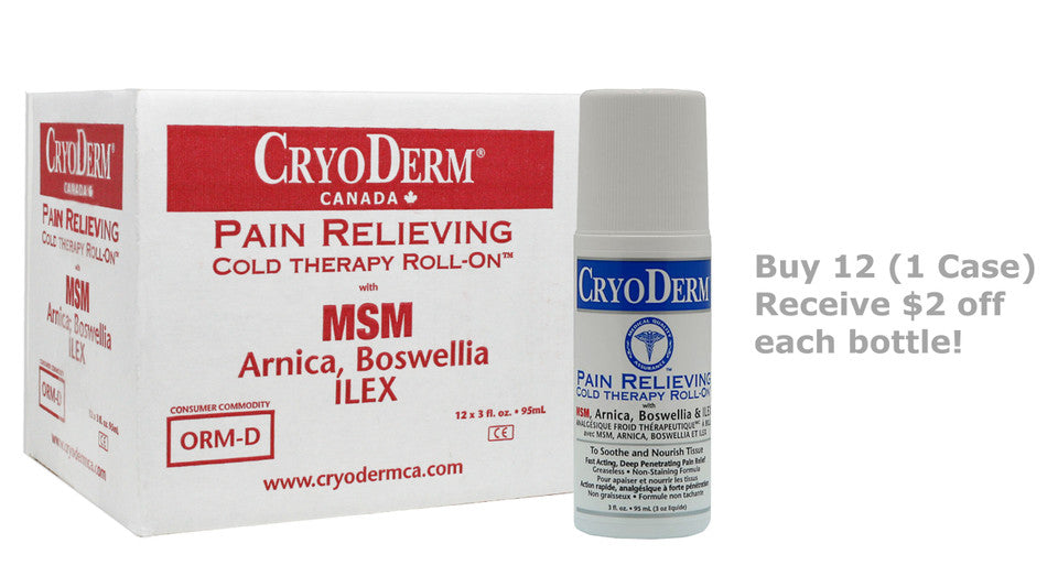 CryoDerm Cold Therapy Roll-on 3 oz