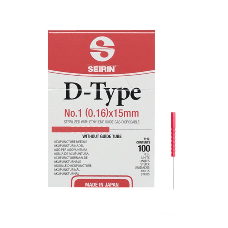 SEIRIN Acupuncture Needles – D Type - physio supplies canada