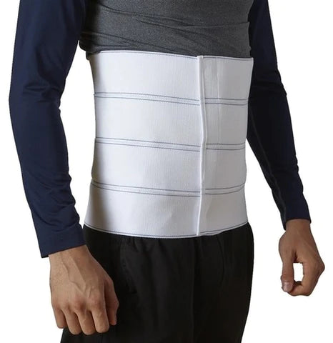 Post Delivery Abdominal Binder 6-inch with Velcro Closure. Men Compression  Shirts, Girdles, Chest Binders, Hernia Garments