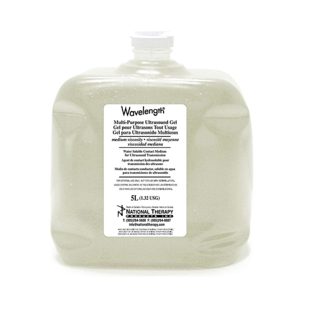 Wavelength ULTRASOUND GEL - physio supplies canada