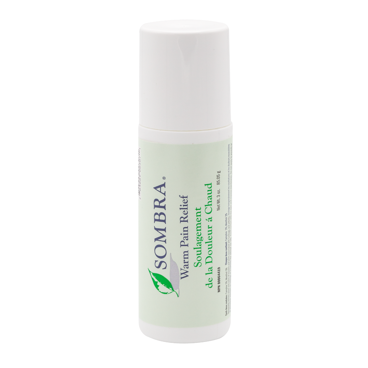 Sombra Warm Pain Relief – 3oz Roll-On