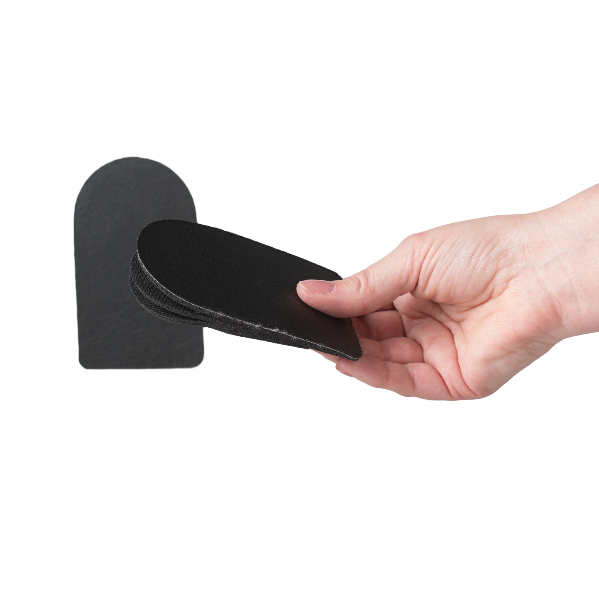 Rubber heel hotsell lifts