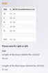 Wrist Orthosis Size Chart