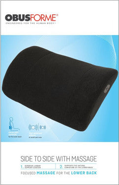 ObusForme Side to Side with Massage Back Rest - physio supplies canada