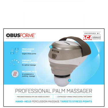 Professional Grade Palm Massager with Heat - physio supplies canada